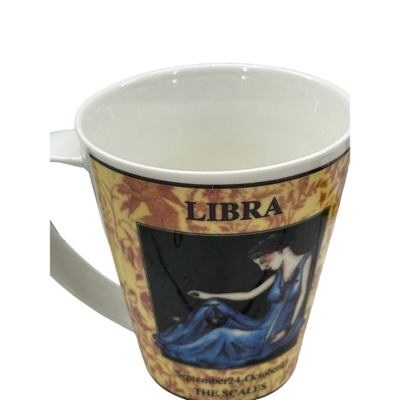LIBRA Tall Zodiac What's Your Sign Mug Large Coffee Cup Astrology Birthday Gift - Picture 3 of 6
